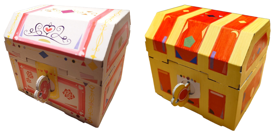 【コトコト】「あそびの学校」鍵がかかる！本格的な宝箱