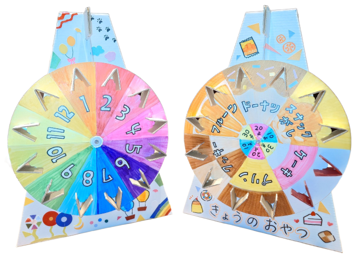 【コトコト】「あそびの学校」クルクルまわるルーレットマシーン