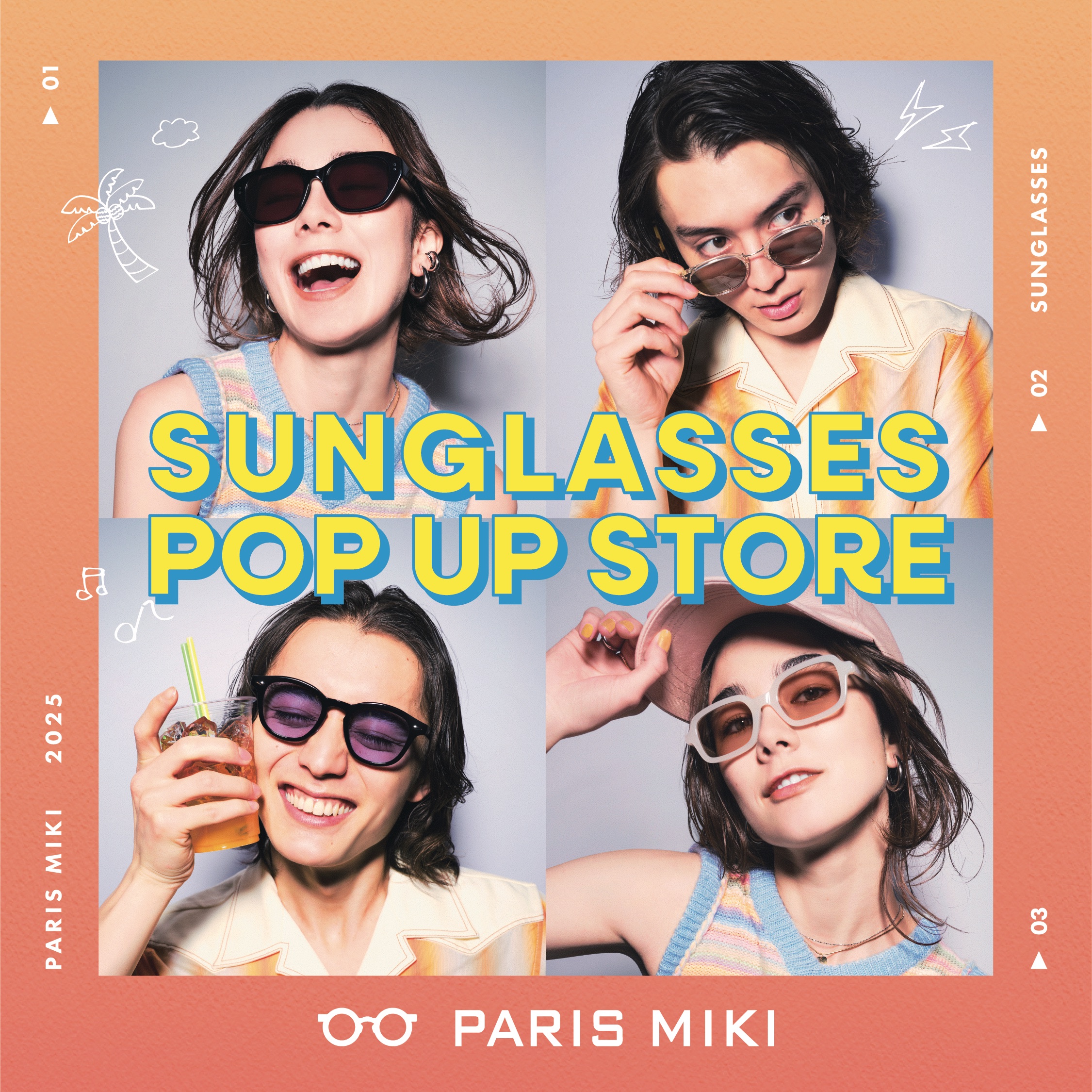 サングラスPOPUP開催🎉