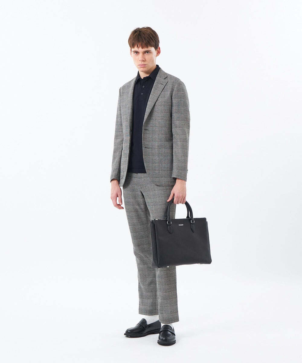 【MEN】-GLEN CHECK LENO CLOTH-