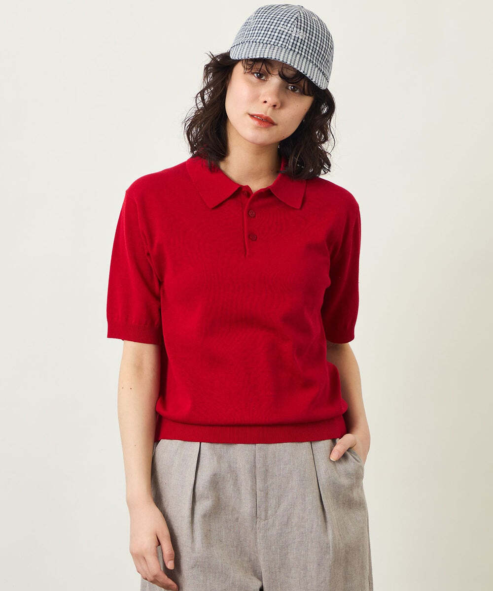 【GREY LABEL】 リネンミックスポロニット入荷