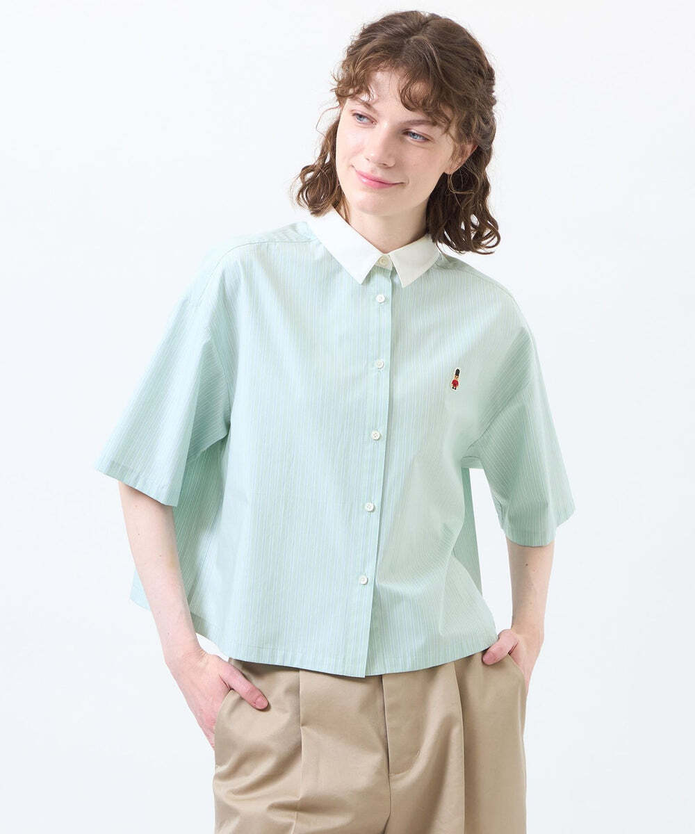 バッキンガムベア クレリックハーフスリーブシャツ入荷