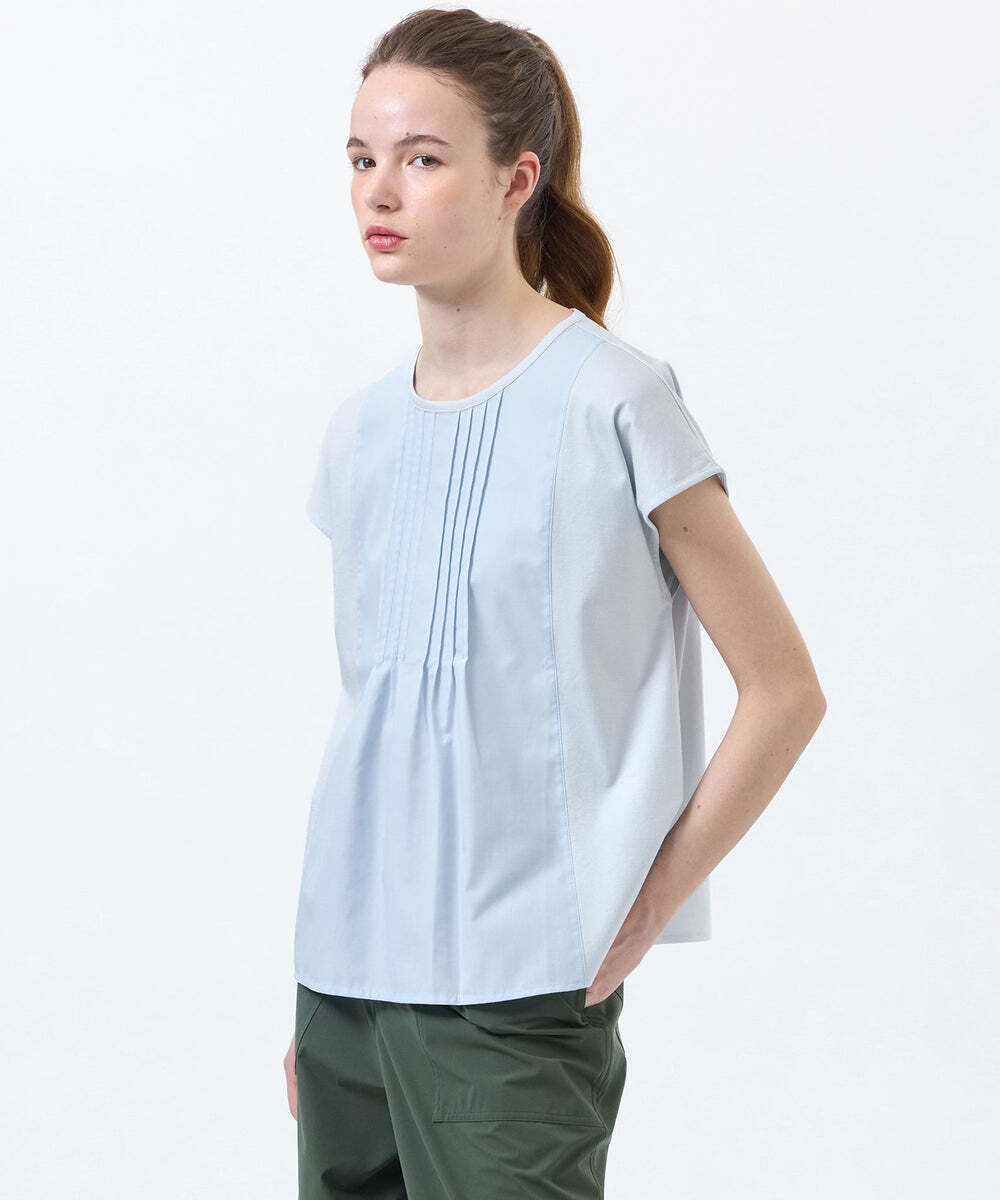 フロントタックフレアカットソー入荷