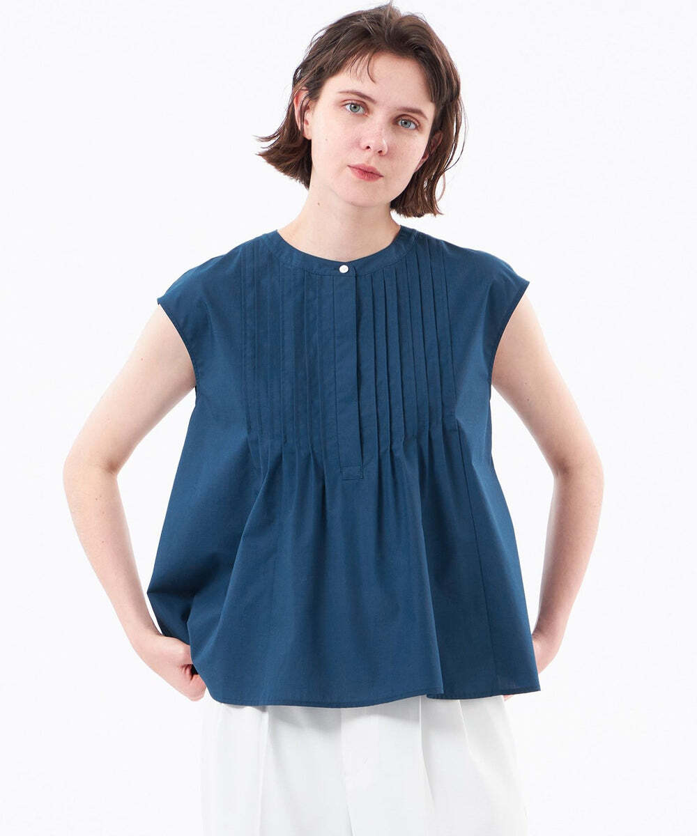 フロントタックフレアブラウス入荷