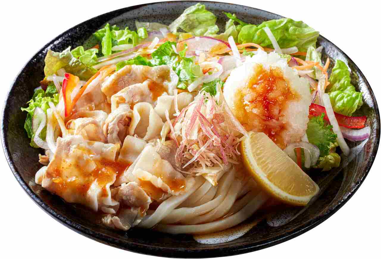 期間限定「豚しゃぶうどん」販売中です！